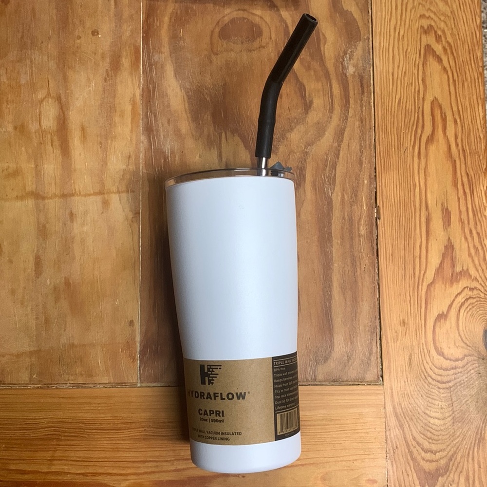 Hydraflow Capri 20oz Tumbler with Straw